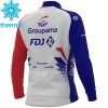 Cykeltrøje 2021 Groupama-FDJ Viter Thermal Fleece N001